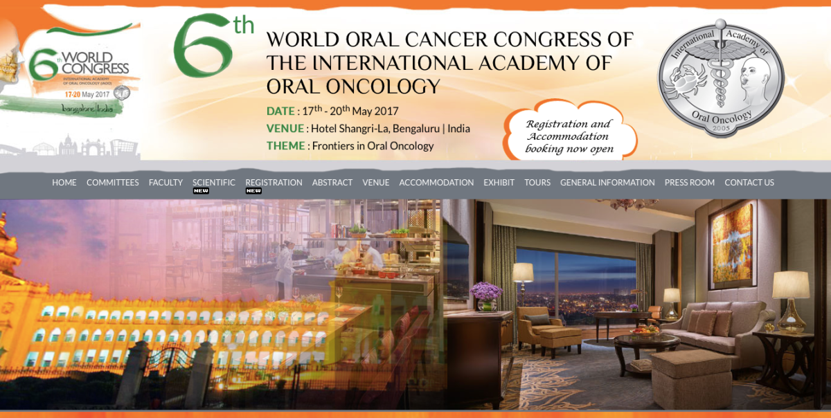 2017 International Academy of Oral&nbsp;Oncology