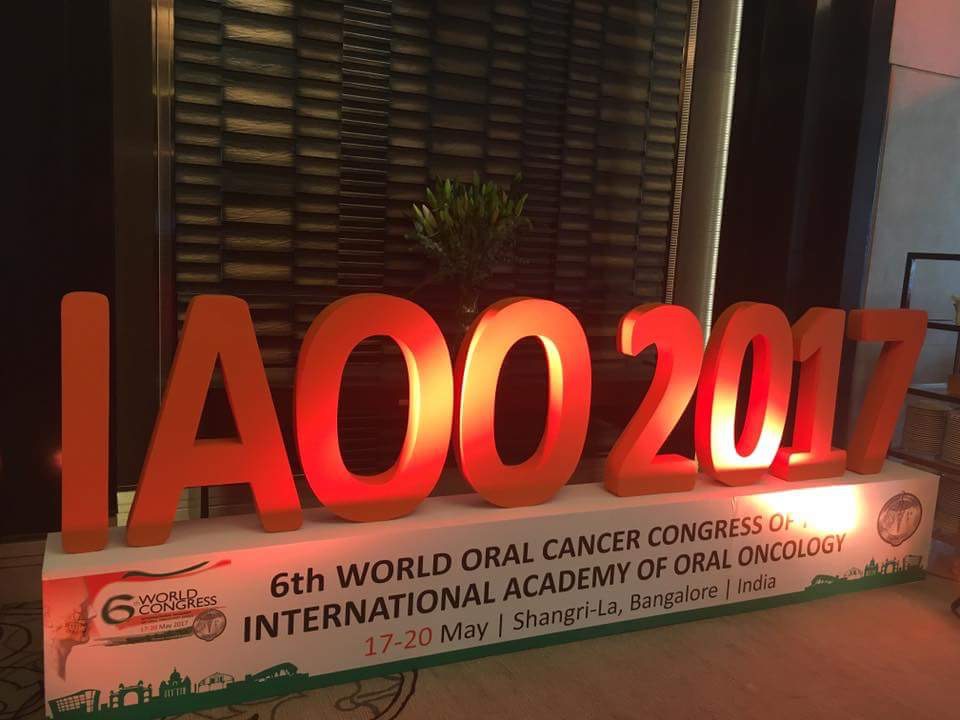 2017 Bangaluru Oral Oncology&nbsp;Congress(IAOO)
